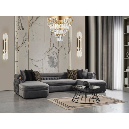 Brooklyn Sectional (Grey)