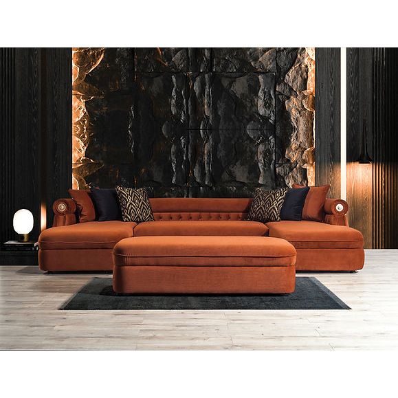 Brooklyn Sectional (Orange)