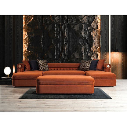 Brooklyn Sectional (Orange)