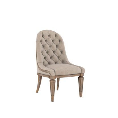 Architrave-Upholstered Side Chair