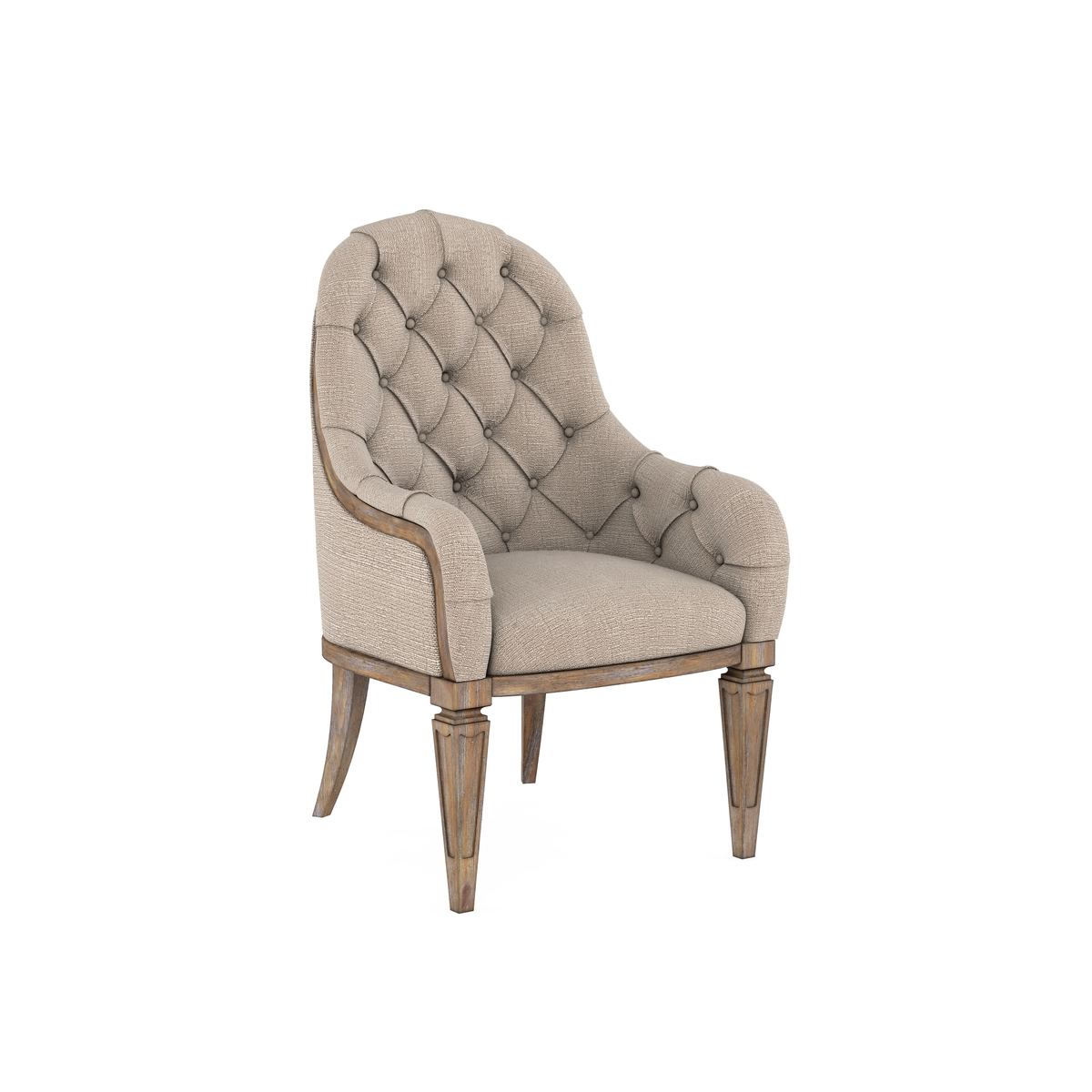 Architrave-Upholstered Arm Chair