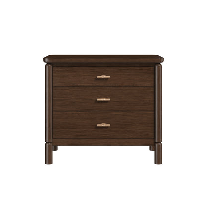 Verge 3 Drawer Nightstand