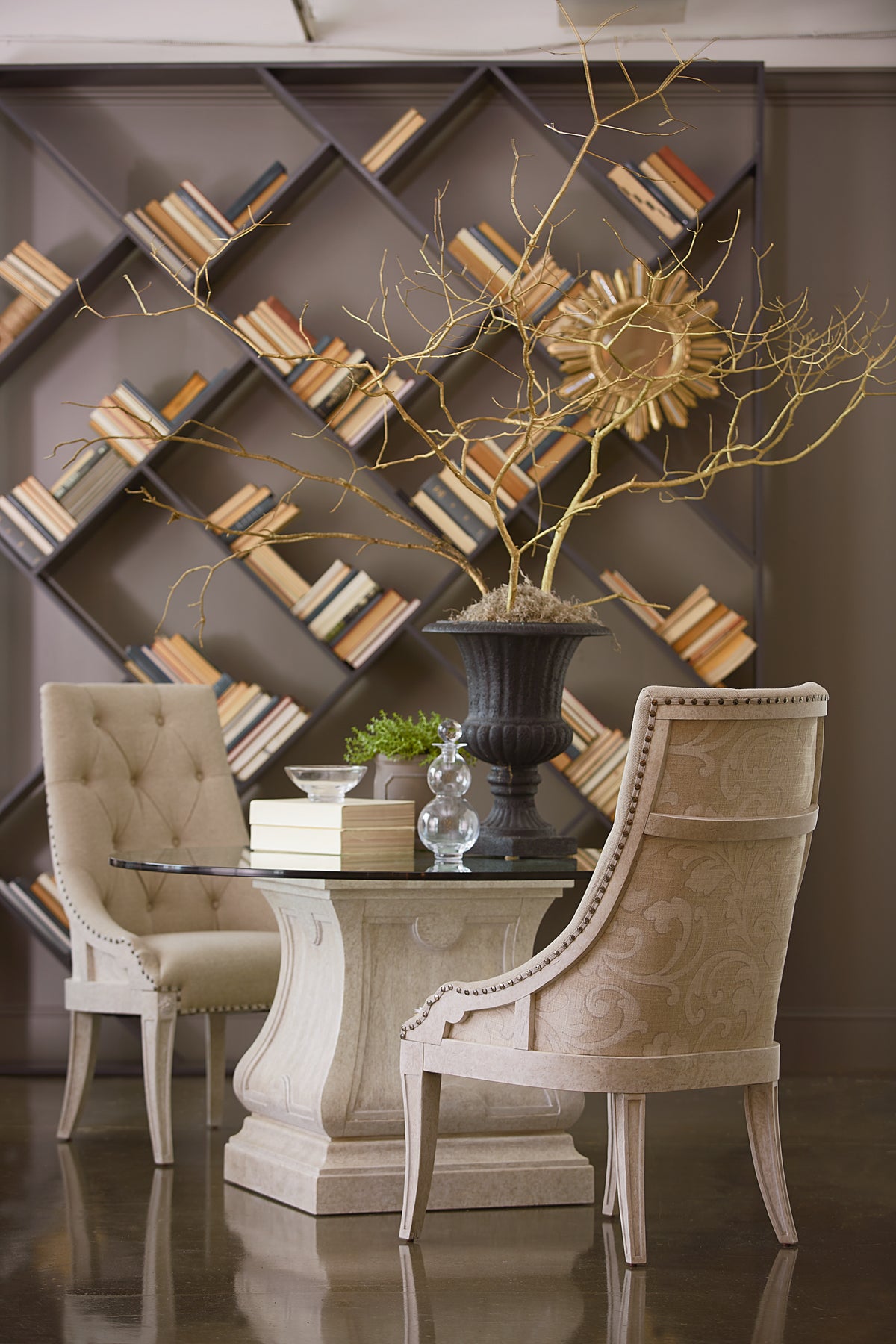 Arch Salvage-Reeves Host Chair-Cirrus