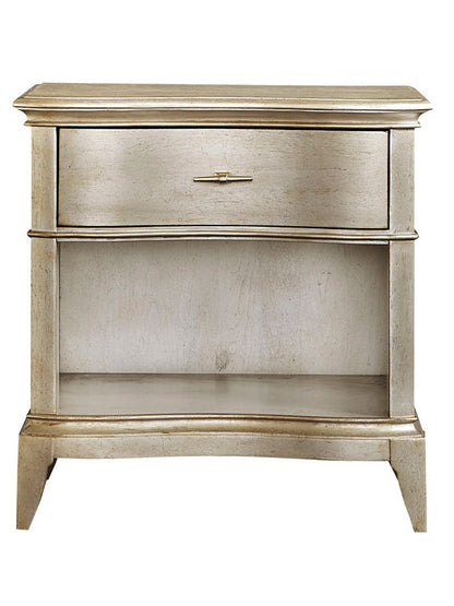 Starlite-Single Drawer Open Nightstand