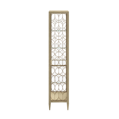 Eave Etagere/Bookcase-Sundrench Oak