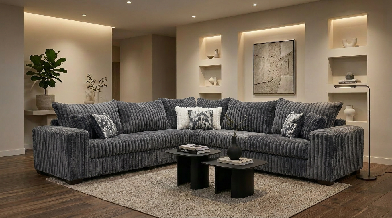 Noah (Grey) Sectional