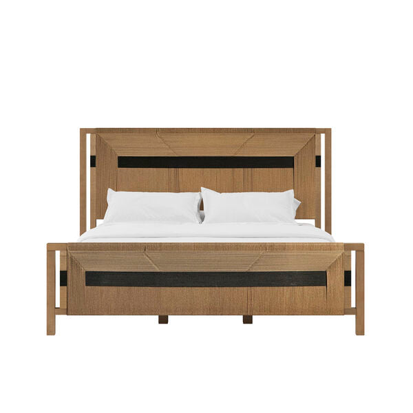 Loft Queen Woven Panel Bed