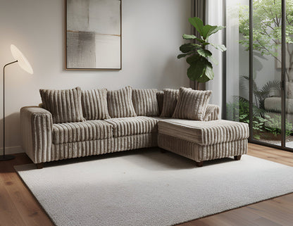 Gia Sectional (Mocha) Sectional