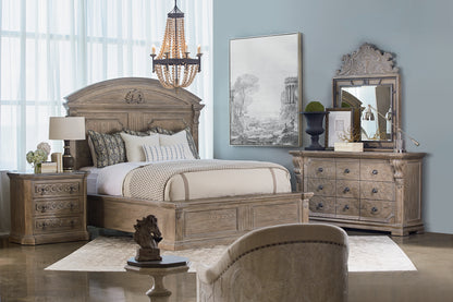 6/6 Chambers Panel Bed-Parch