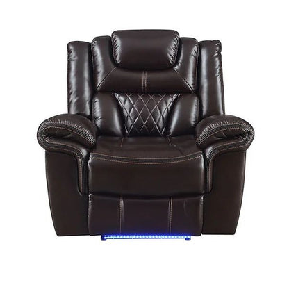 Party Time (Brown) Reclining Living Room Set