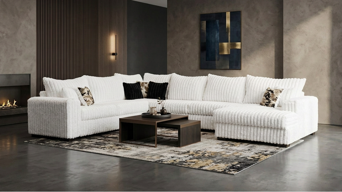 Eggshell (White) Sectional
