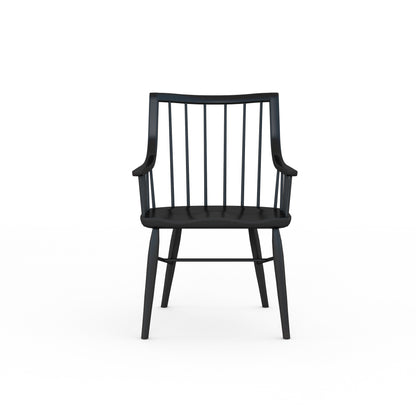 Frame Windsor Arm Chair-Accent Black