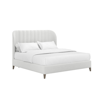 Dante Queen Wide Channel Uph Bed-Cloud
