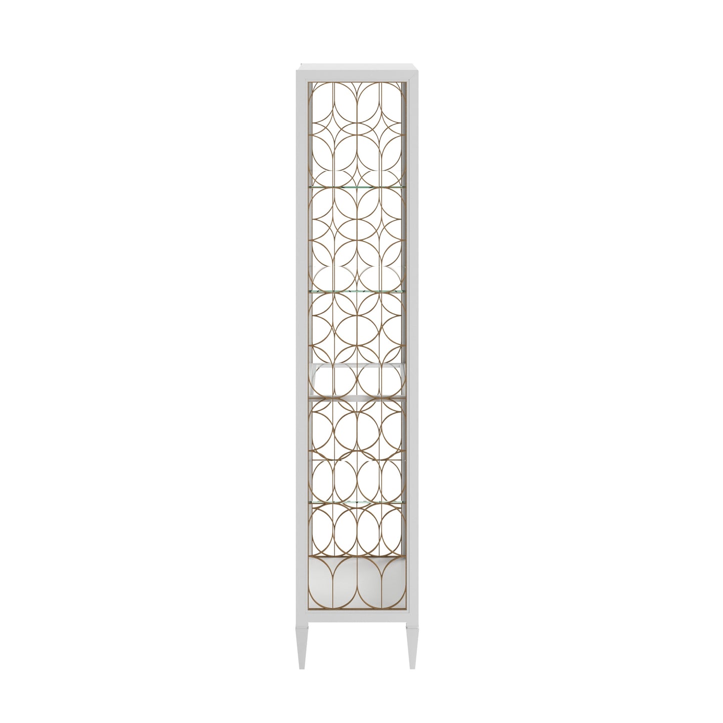 Eave Etagere/Bookcase-Uplifting White