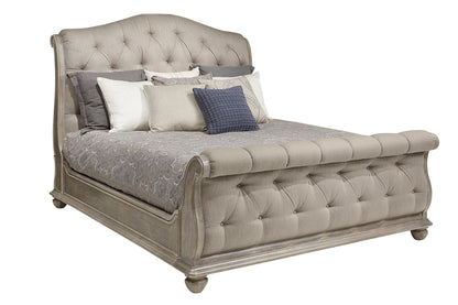 Summer Creek King Uph Sleigh Bed