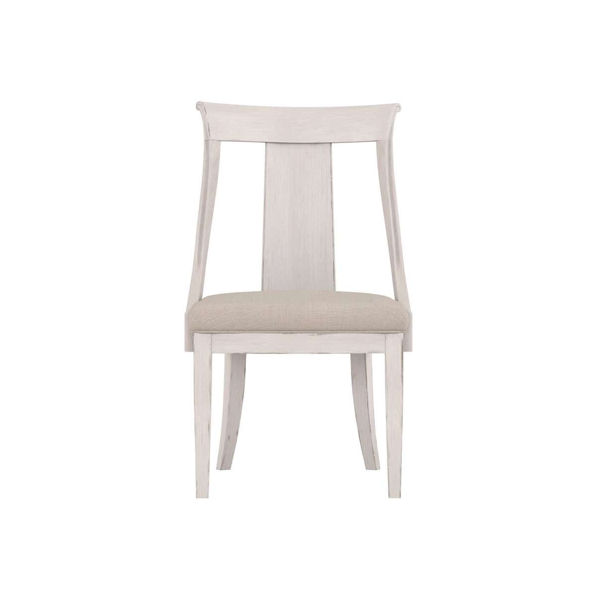 Alcove Side Chair in Belgian Ivory