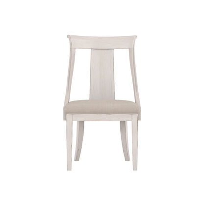 Alcove Side Chair in Belgian Ivory