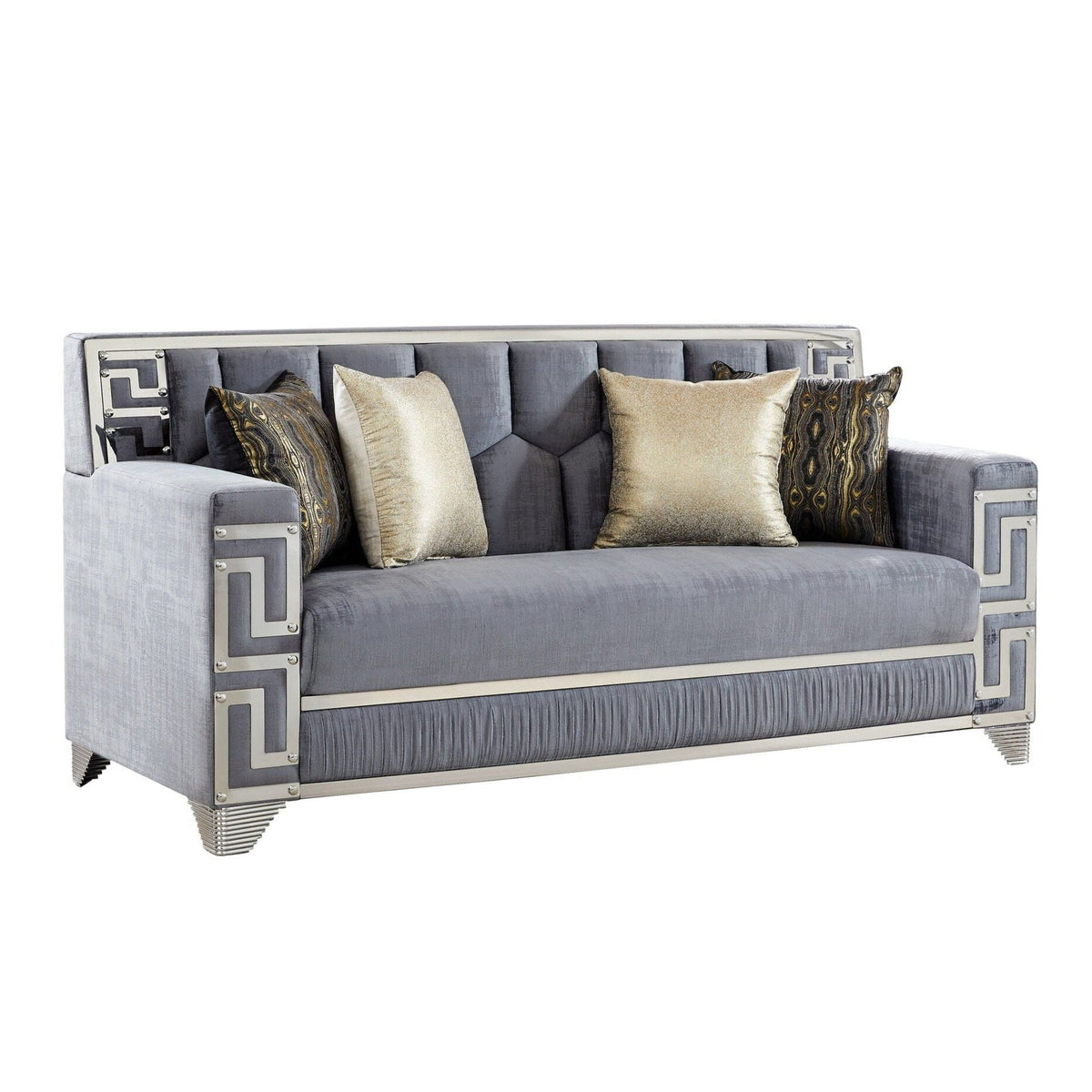 Hira (Grey) Living Room Set