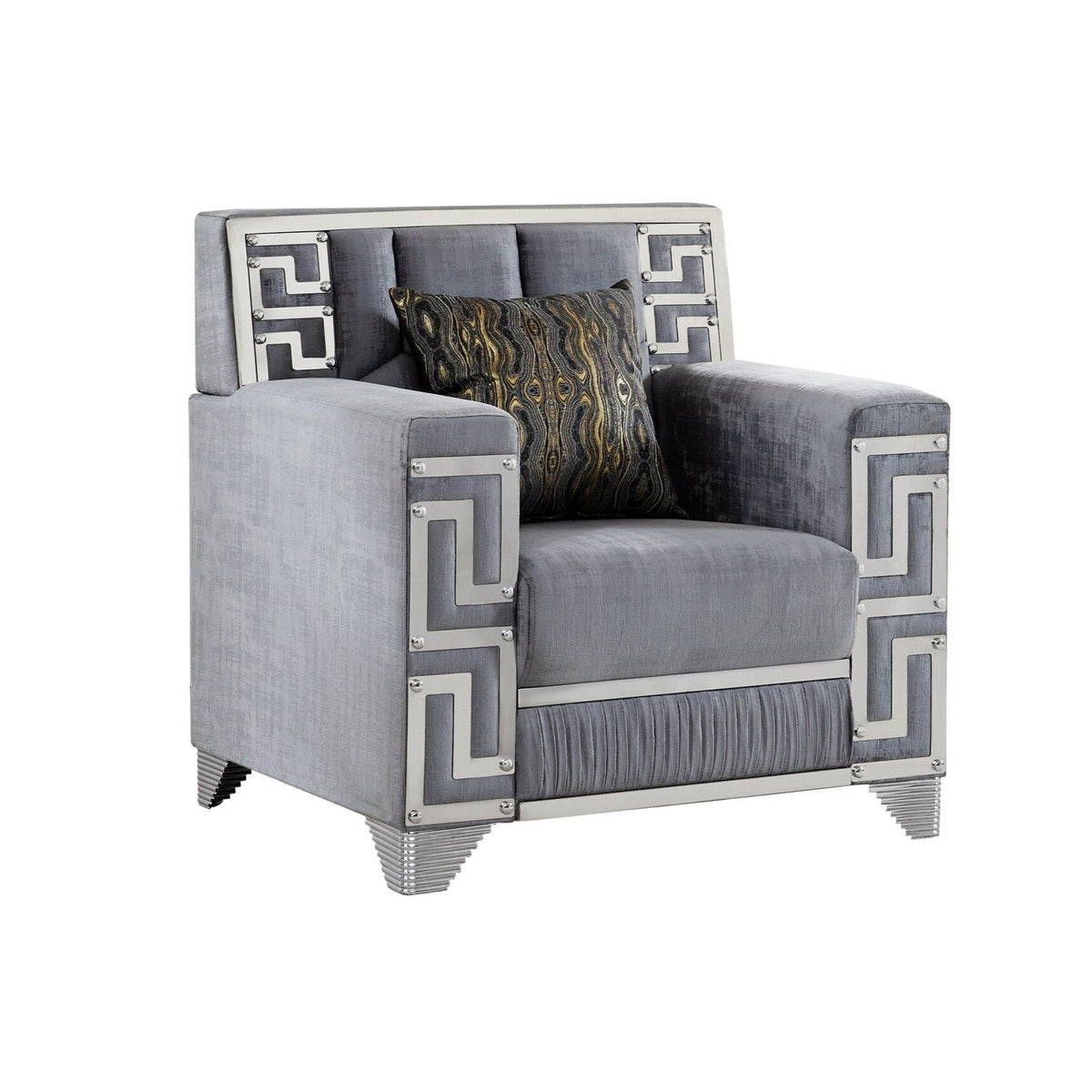Hira (Grey) Living Room Set